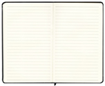 Cream Ruled Reporter Paper Pages