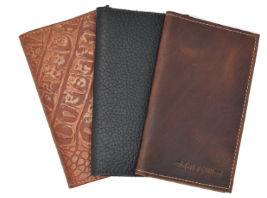 Leather Journalist Pocket Notepad
